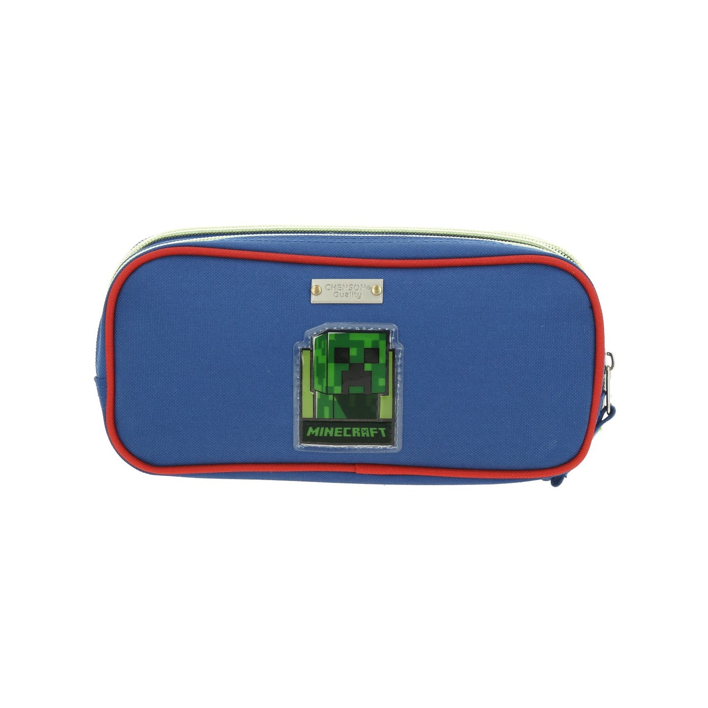 Lapicera Chenson Minecraft modelo BLIPER color azul con verde