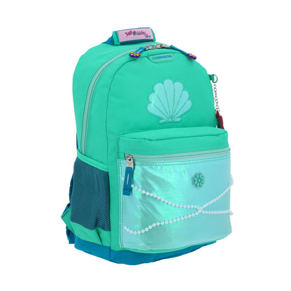 Mochila Chenson Happy Girl modelo SHELLISH color verdeazul