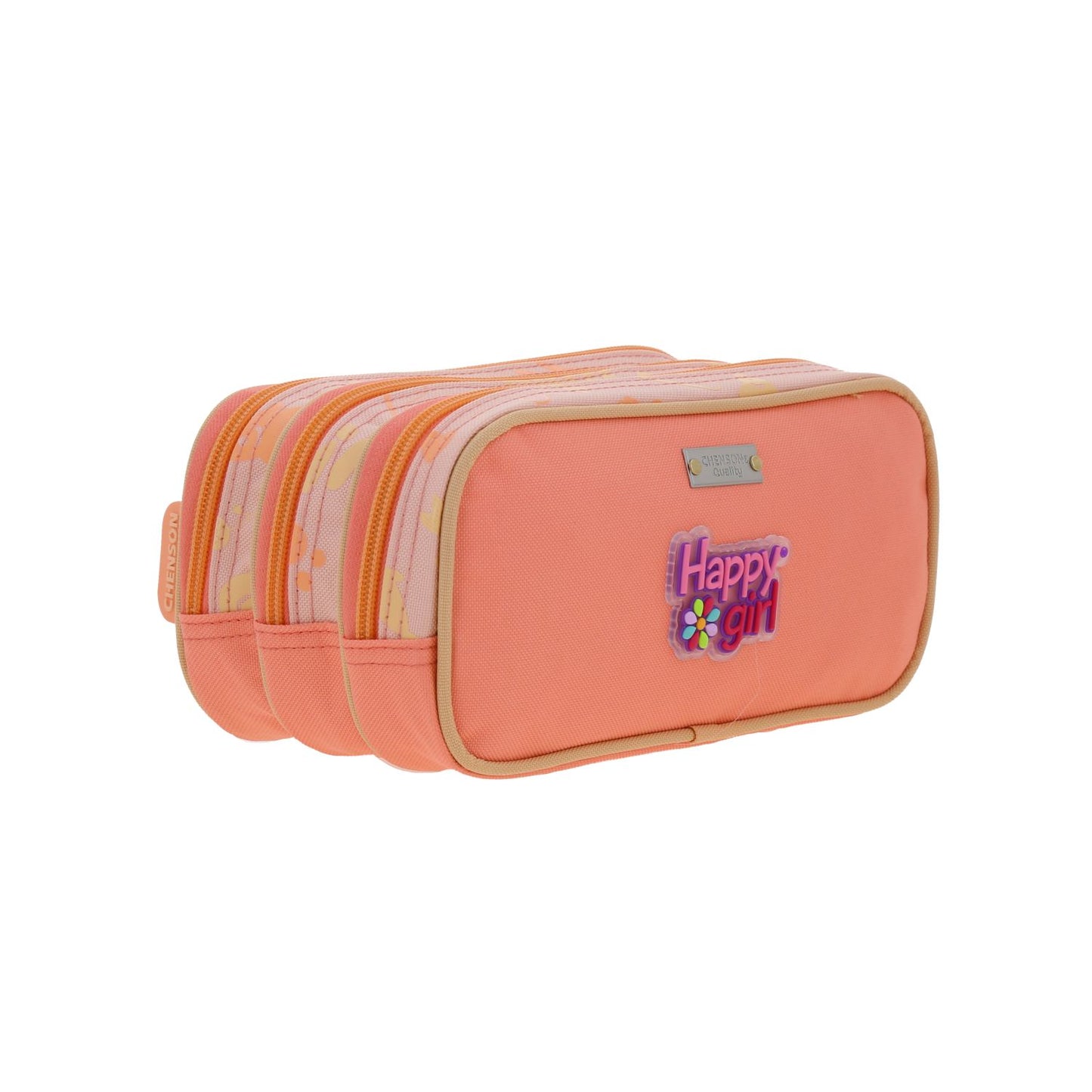 Lapicera Chenson Happy Girl modelo KIPAW color naranja rosado