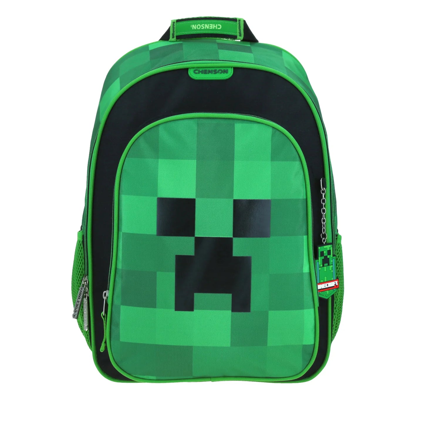 Mochila Chenson Minecraft modelo CARG color verde