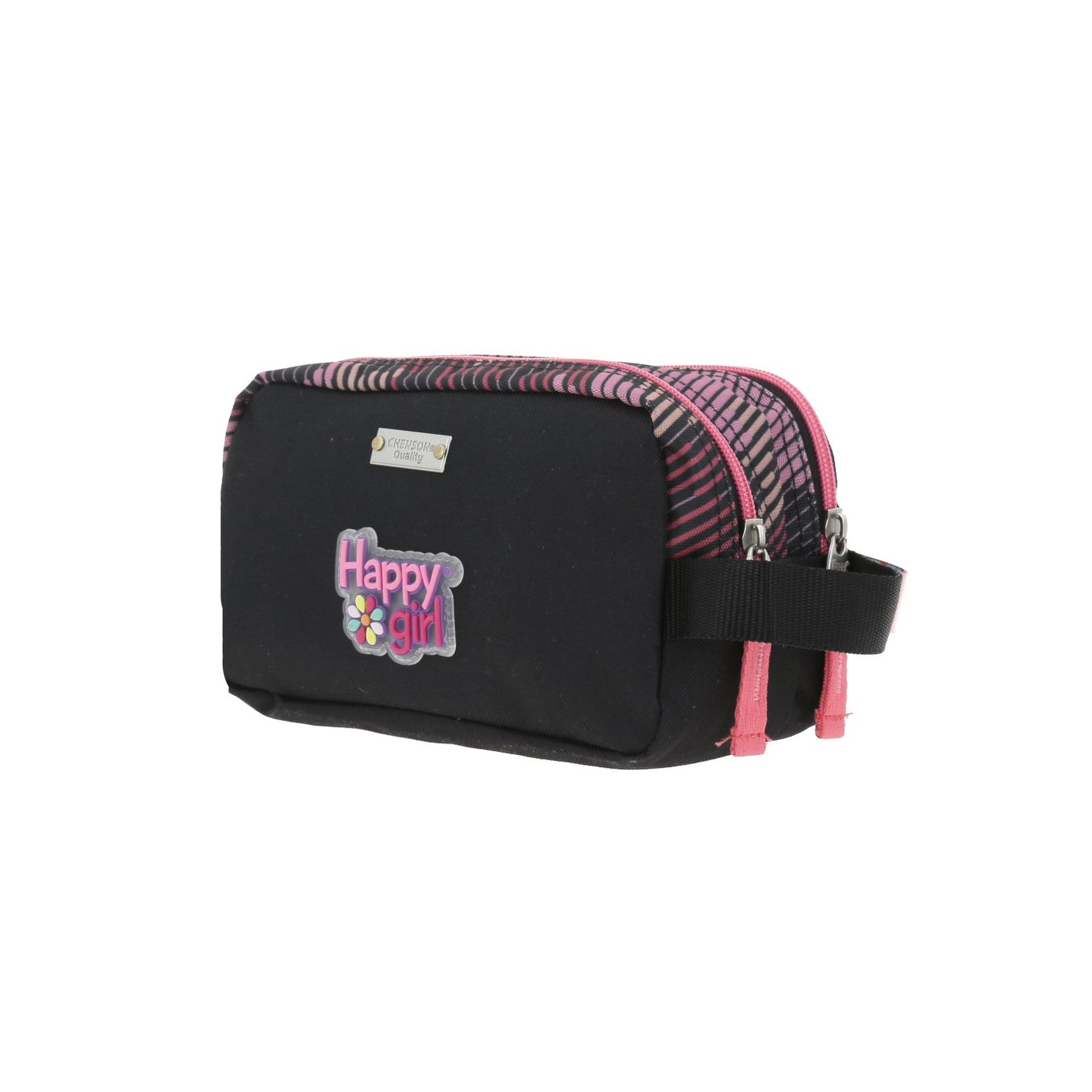 Lapicera Chenson Happy Girl modelo BESY color rosa con negro