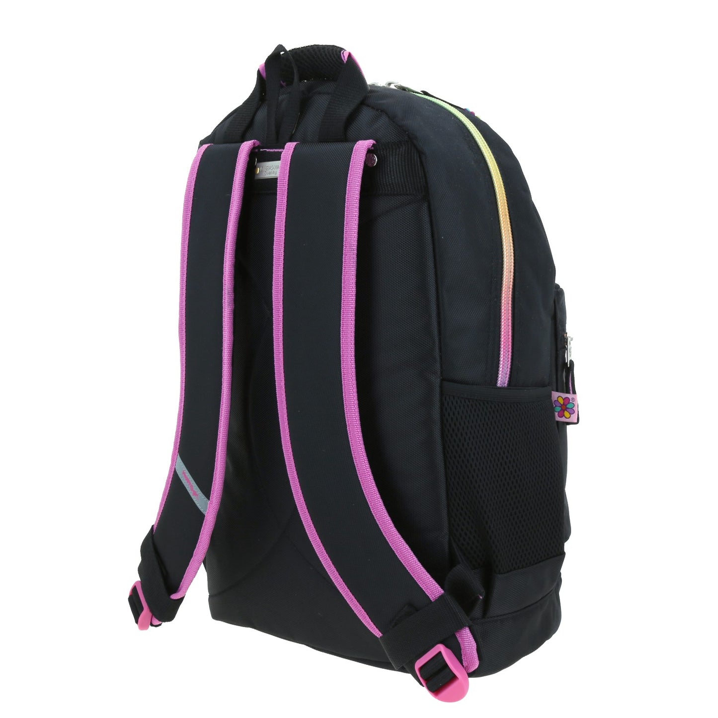 Mochila Chenson Happy Girl modelo ALELY color negro con rosa