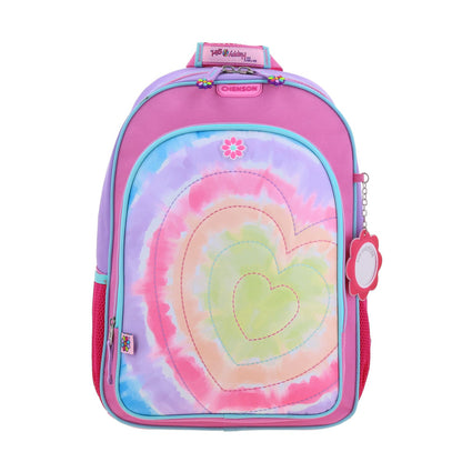 Mochila Chenson Happy Girl modelo LILI color rosa con morado