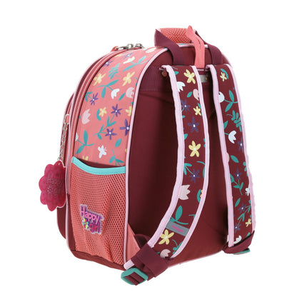 Mochila Chenson Happy Girl modelo MANICO color rosa con verde