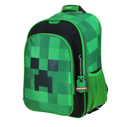 Mochila Chenson Minecraft modelo CARG color verde