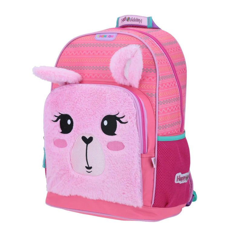 Mochila Chenson Happy Girl Alpaca rosa porta tablet HG65414-P