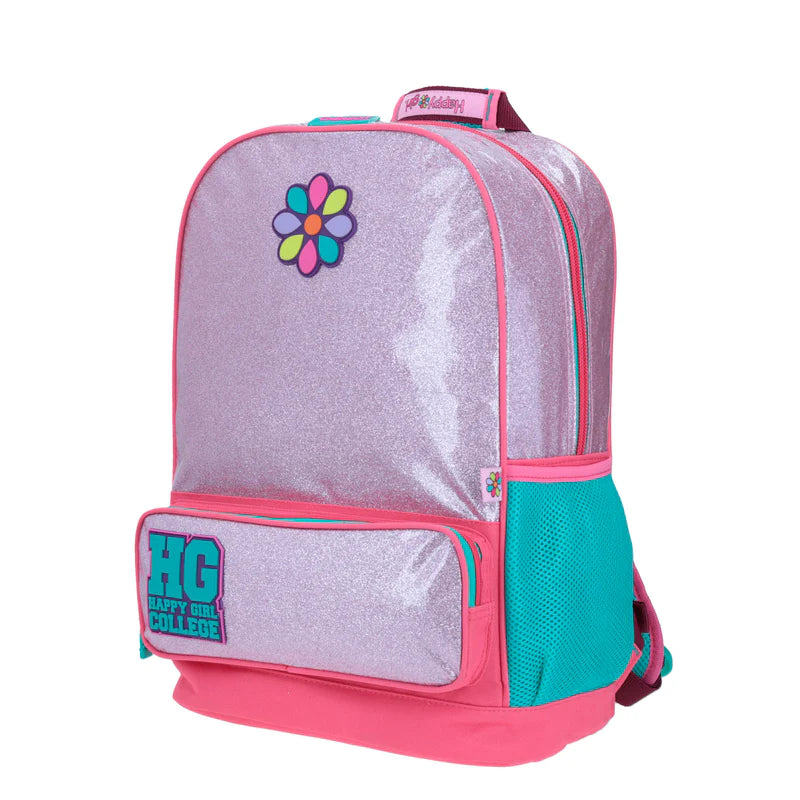 Mochila Chenson Happy Girl Glitter rosa porta tablet HG64561-P