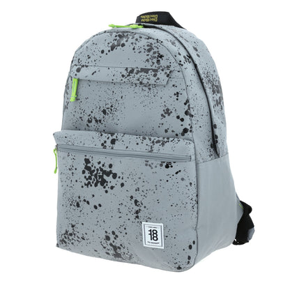 Mochila Chenson 1818 colors modelo COLORS24 color gris con manchas negras