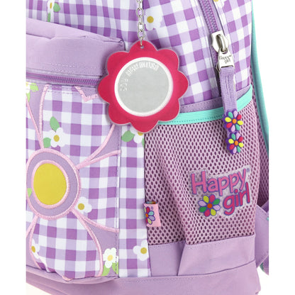 Mochila Chenson Happy Girl modelo AMPIN color violeta