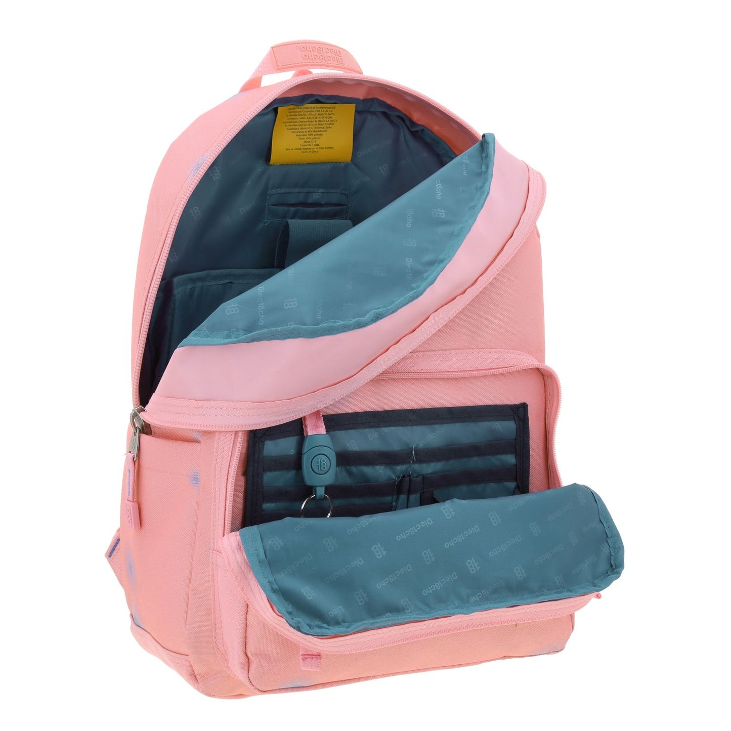 Mochila Chenson 1818 modelo BLAHT color rosa durazno