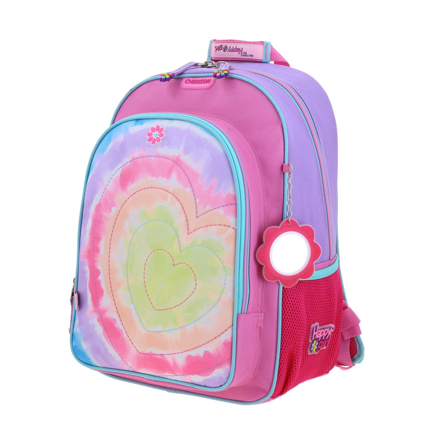 Mochila Chenson Happy Girl modelo LILI color rosa con morado