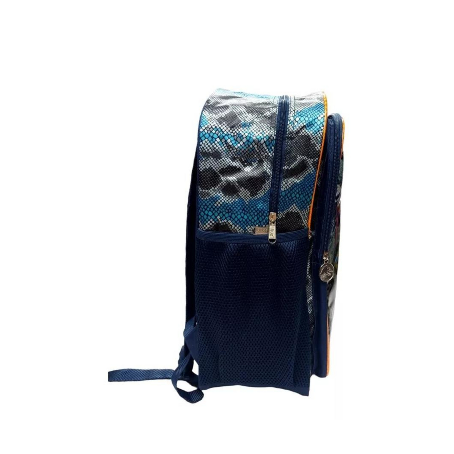 Mochila Ruz Jurassic World Velociraptor color azul