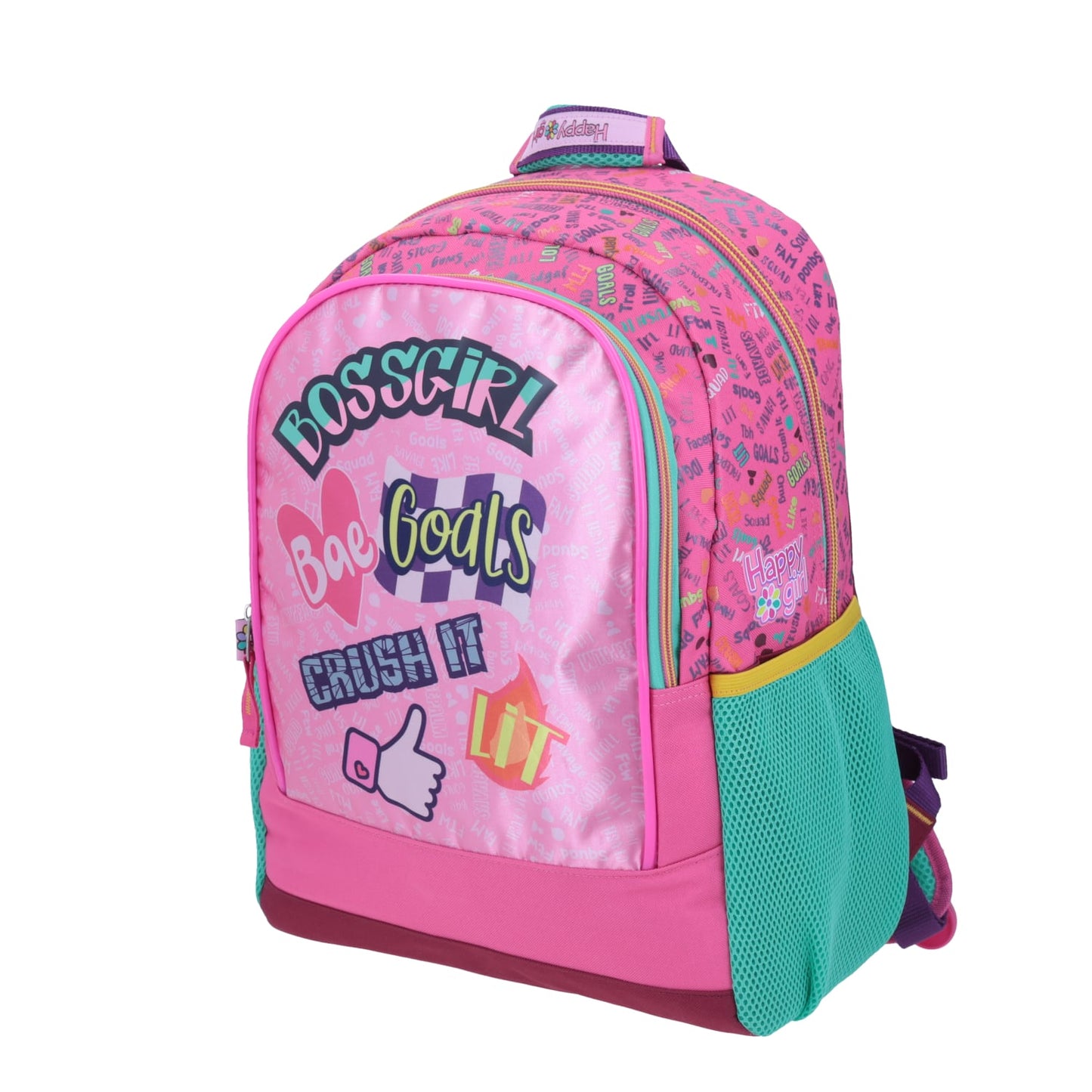 Mochila Chenson Happy Girl modelo SLANG color rosa