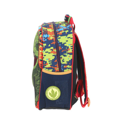 Mochila Chenson modelo T-Rex NORCA multicolor tamaño KINDER