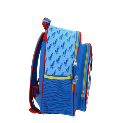 Mochila Chenson Pocoyo modelo POCOPE color azul tamaño KINDER