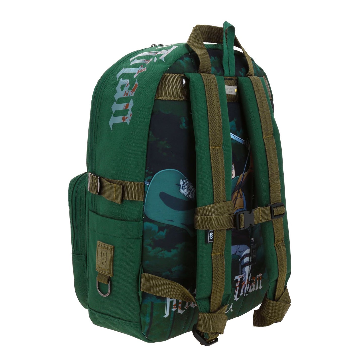 Mochila Chenson 1818 Attack on Titan LIEV color verde