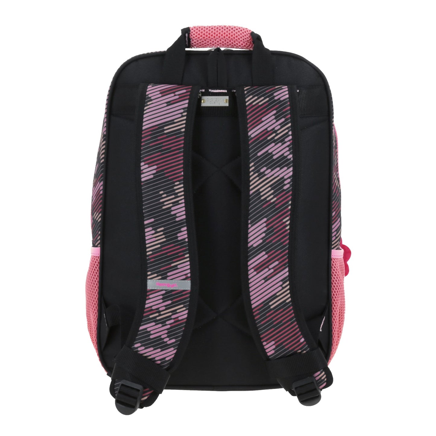 Mochila Chenson Happy Girl modelo BESY color rosa con negro