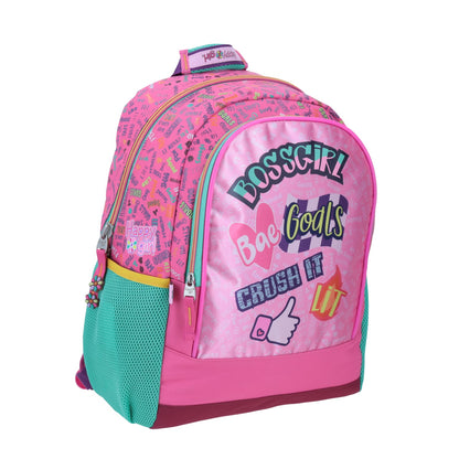 Mochila Chenson Happy Girl modelo SLANG color rosa