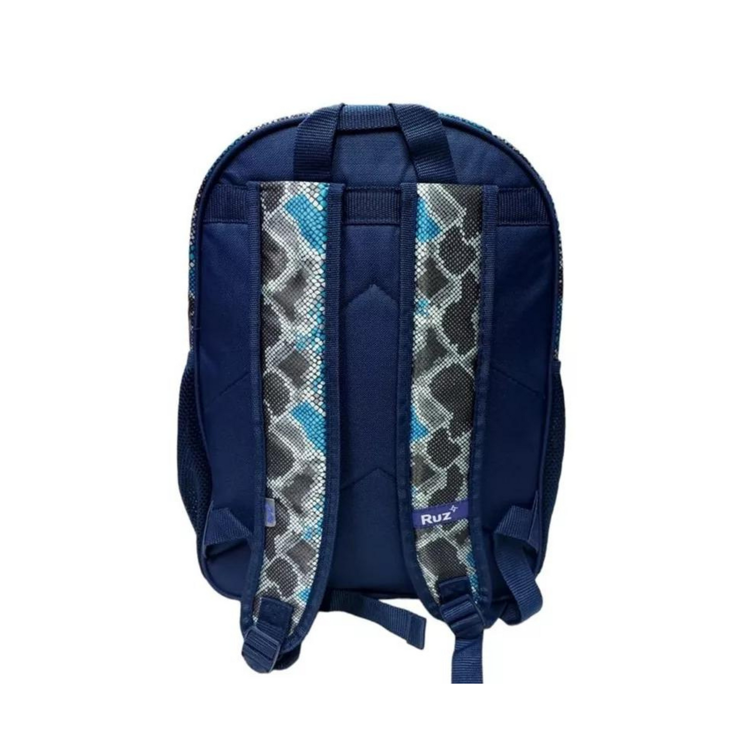 Mochila Ruz Jurassic World Velociraptor color azul