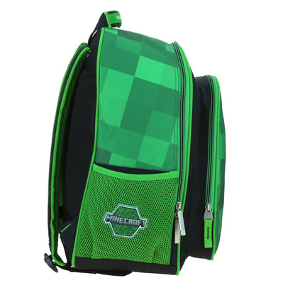 Mochila Chenson Minecraft modelo CARG color verde