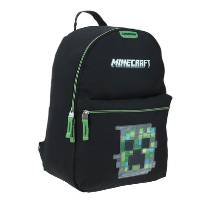 Mochila Chenson Minecraft modelo MC color negro