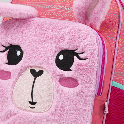 Mochila Chenson Happy Girl Alpaca rosa porta tablet HG65414-P