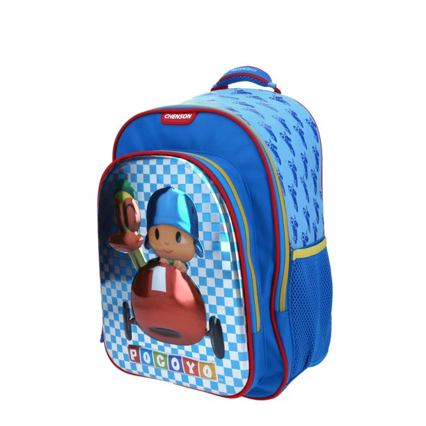 Mochila Chenson Pocoyo modelo POCOPE color azul tamaño KINDER