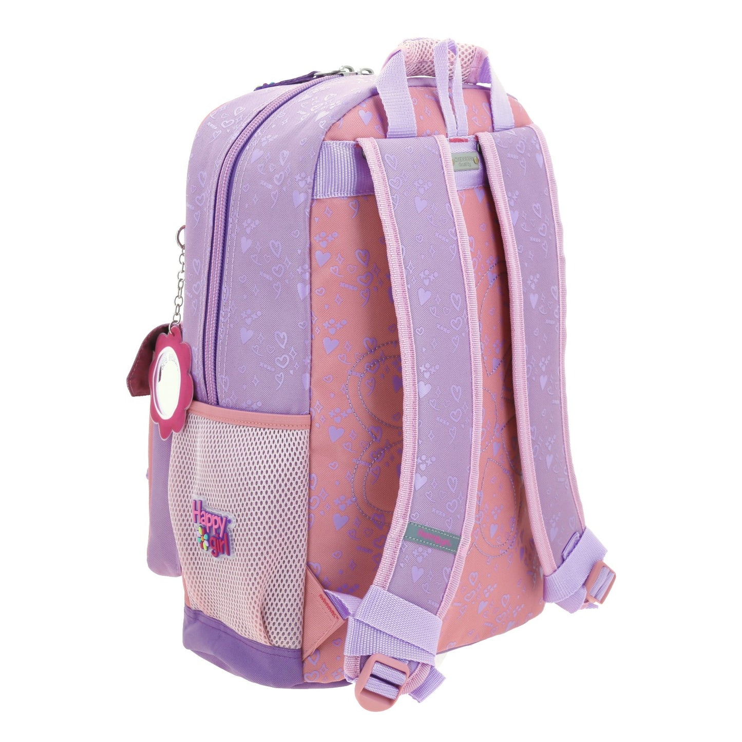 Mochila Chenson Happy Girl modelo GRADIENT color rosa con lila