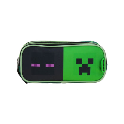 Lapicera Chenson Minecraft modelo CONST color verde con negro