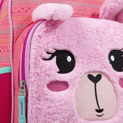 Mochila Chenson Happy Girl Alpaca rosa porta tablet HG65414-P