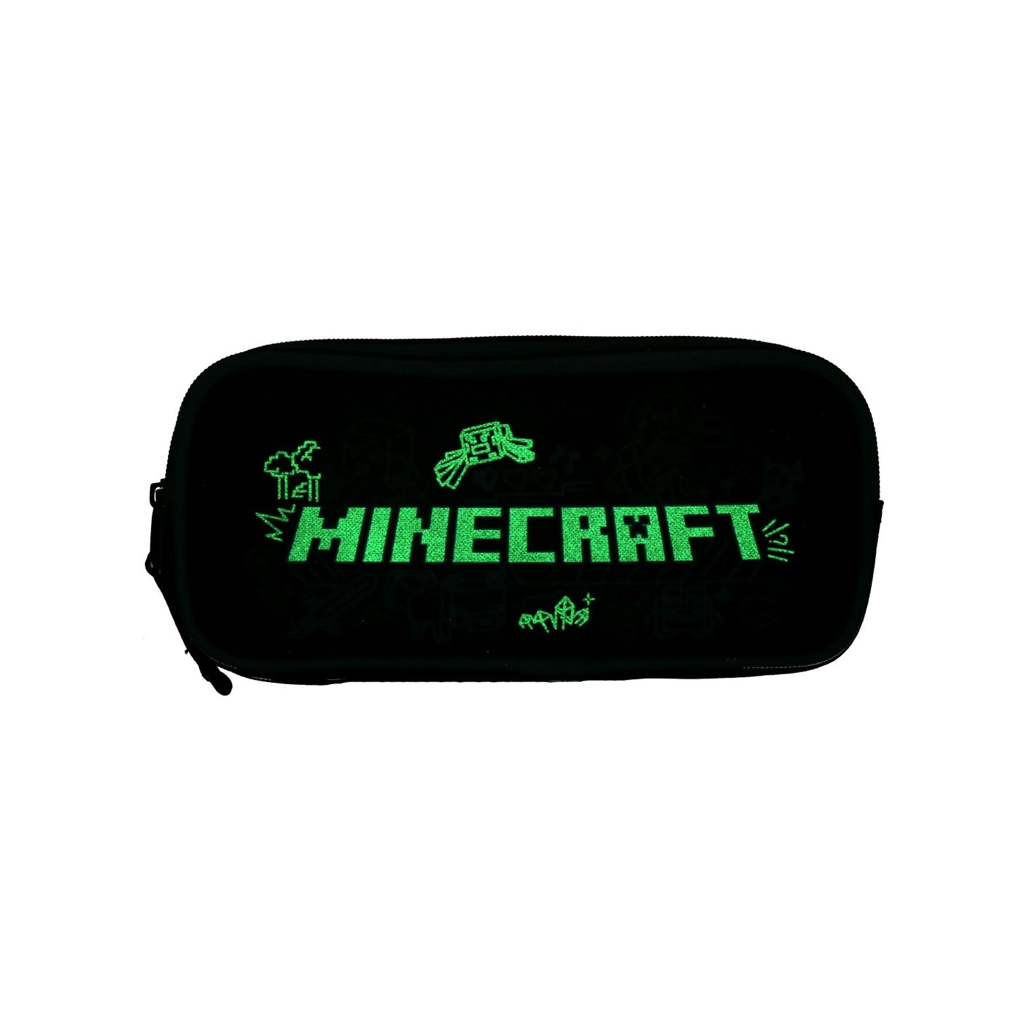 Lapicera Chenson Minecraft modelo WUNDER color azul con negro