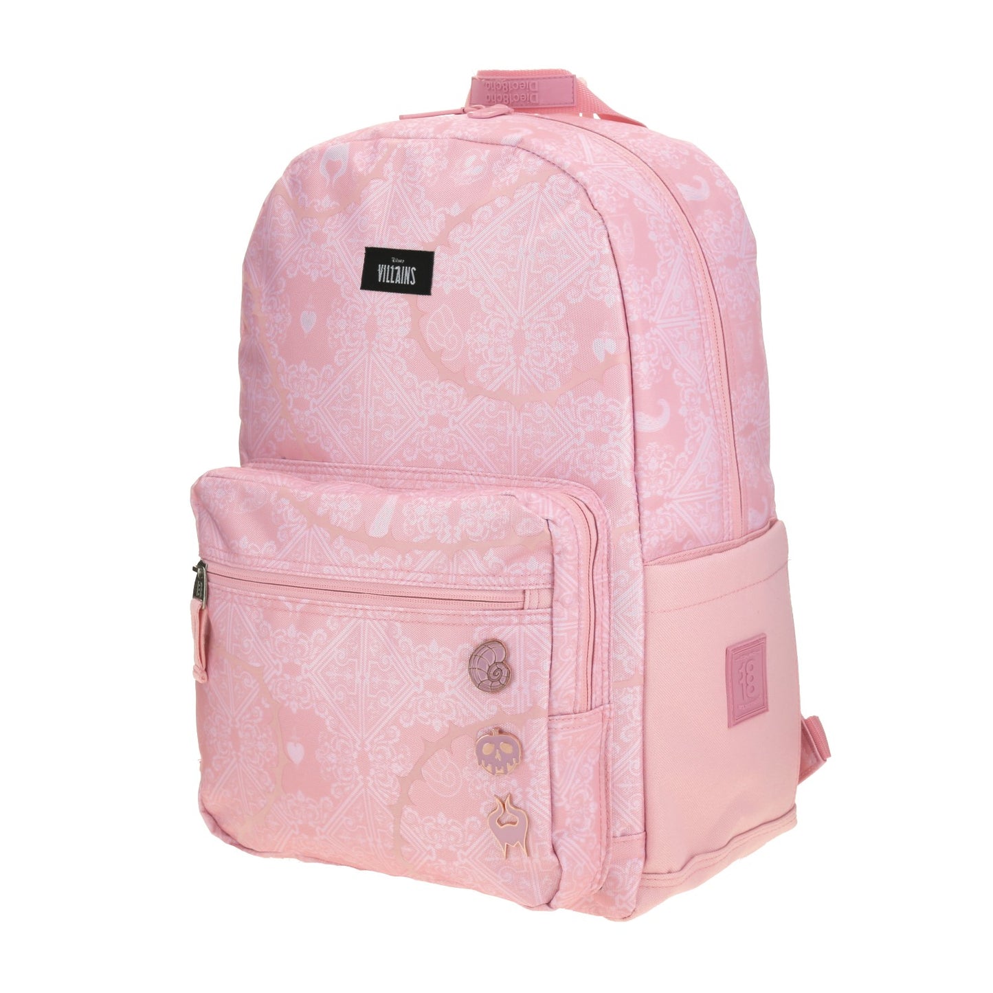 Mochila Chenson 1818 Disney Villanas modelo LELLERED color rosa