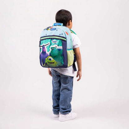 Mochila Chenson Disney Monsters at Work modelo AUFTER color azul tamaño KINDER