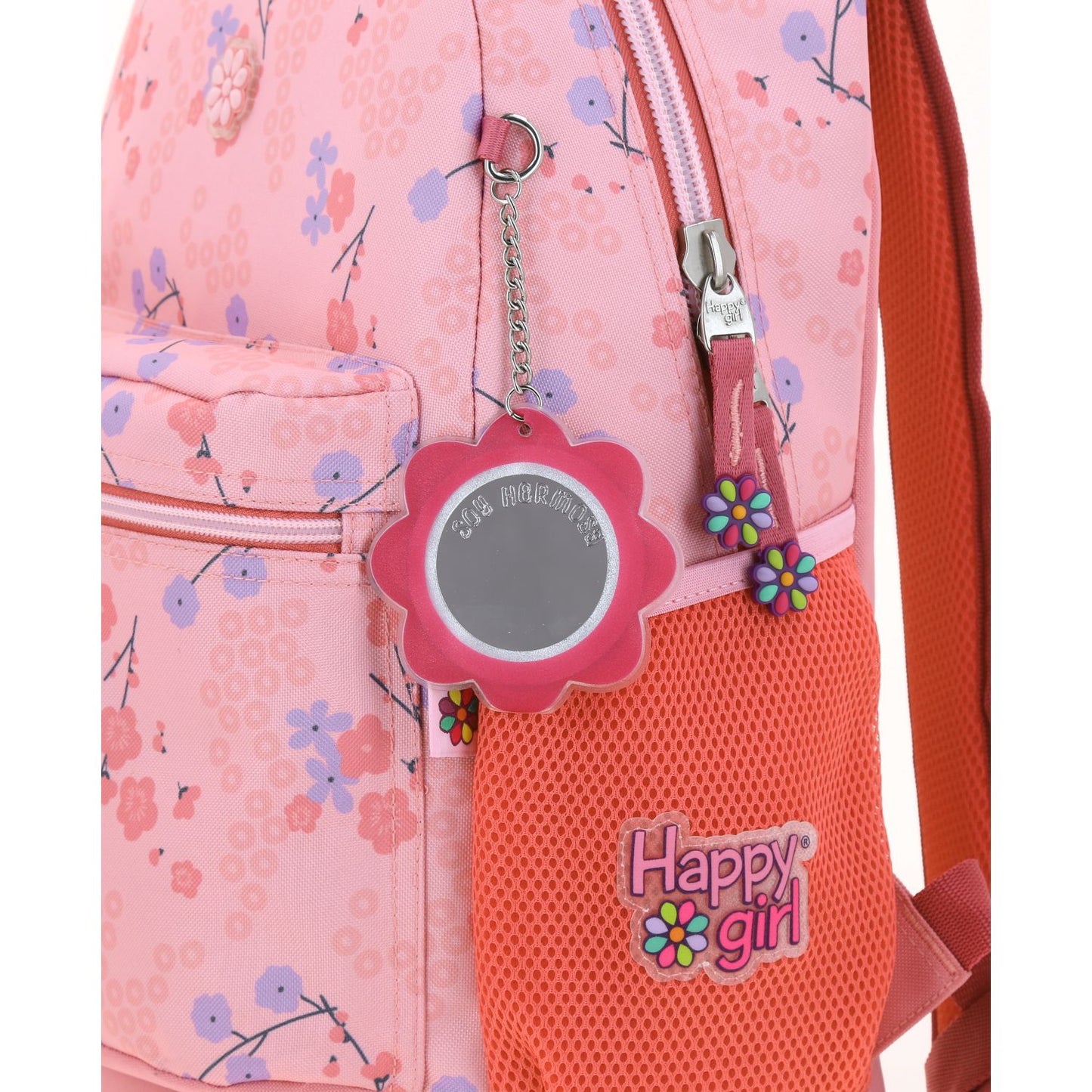 Mochila Chenson Happy Girl modelo SAKU color rosa