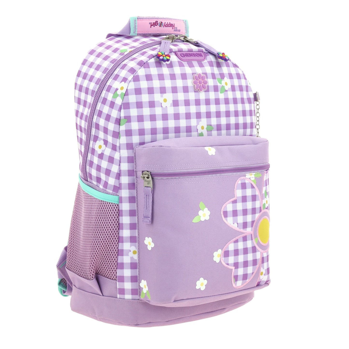 Mochila Chenson Happy Girl modelo AMPIN color violeta