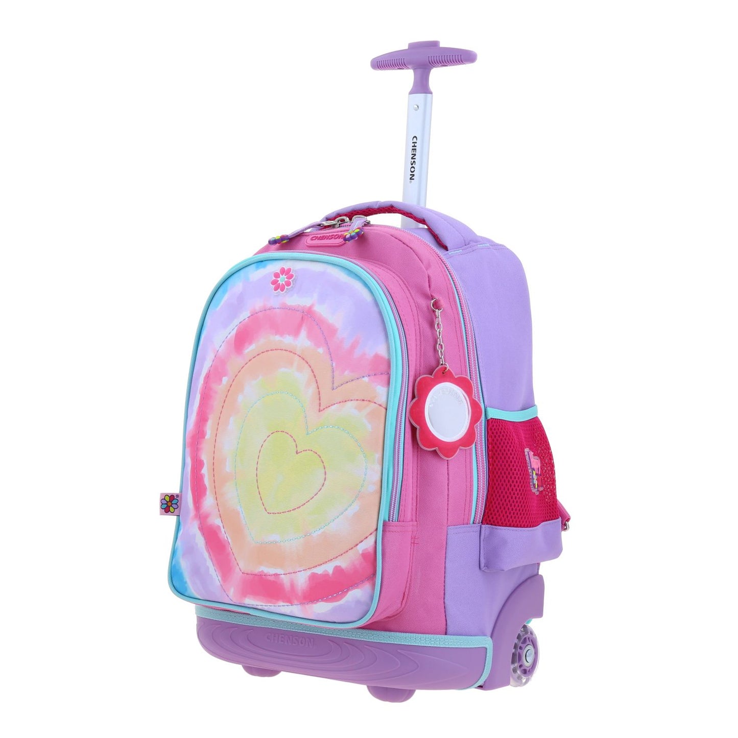 Mochila Chenson Happy Girl modelo LILI color rosa con RUEDAS