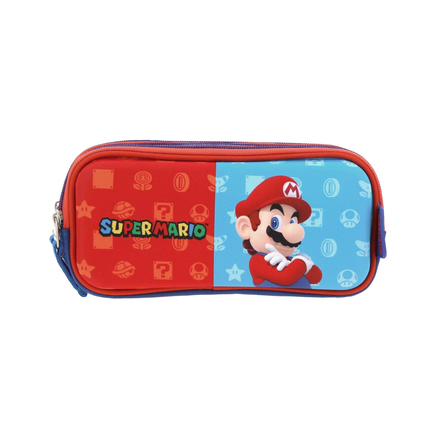 Lapicera Chenson Super Mario Bros modelo DULP color azul con rojo