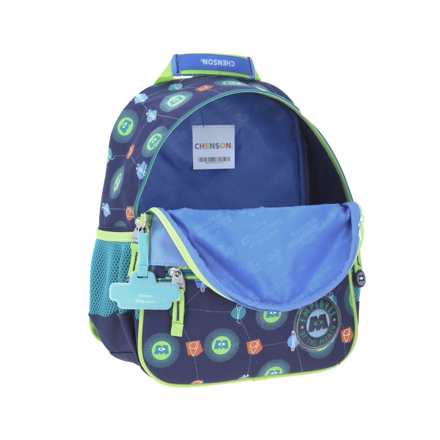 Mochila Chenson Disney Monsters At Work modelo ZOMOS color azul