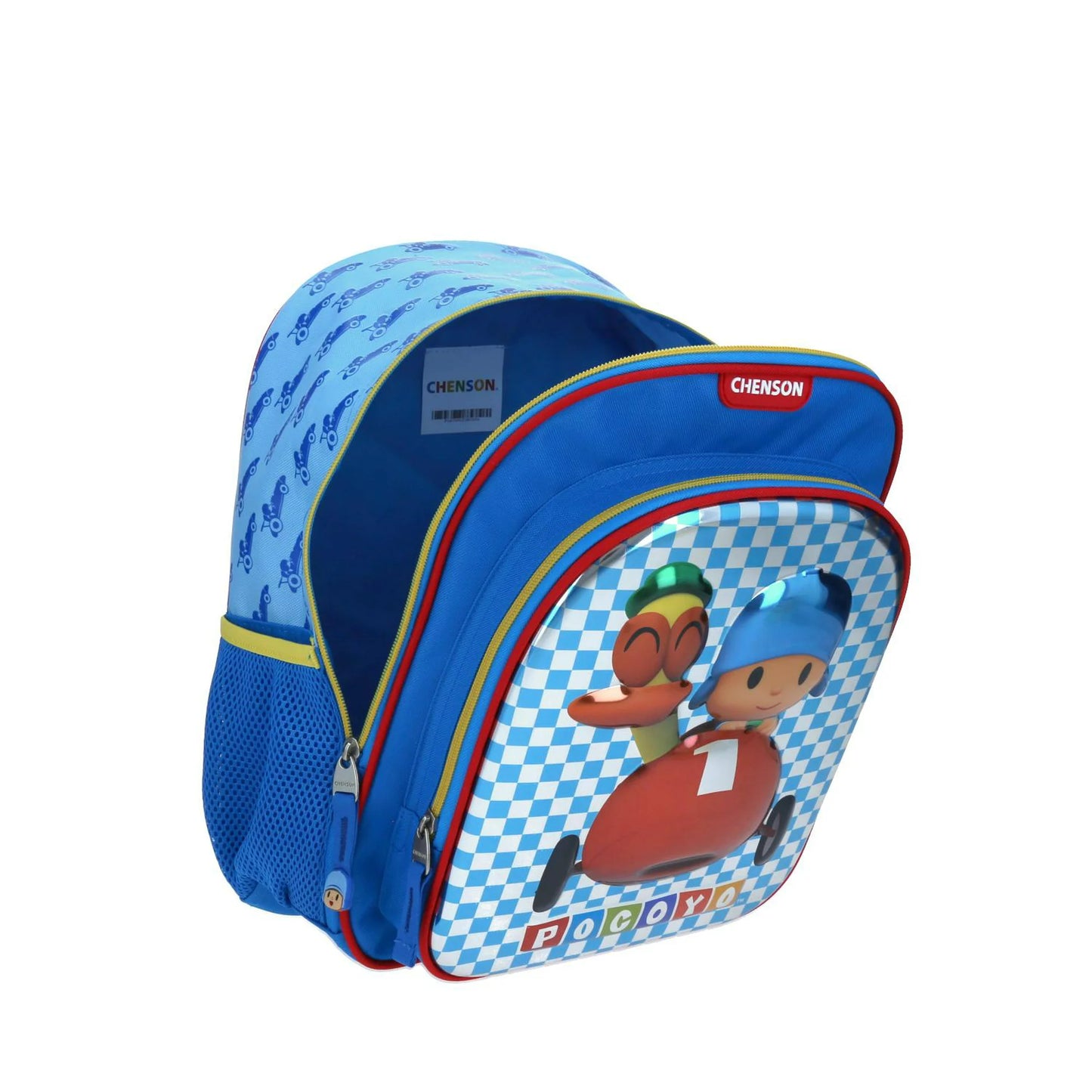 Mochila Chenson Pocoyo modelo POCOPE color azul tamaño KINDER