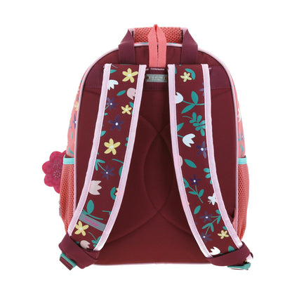 Mochila Chenson Happy Girl modelo MANICO color rosa con verde