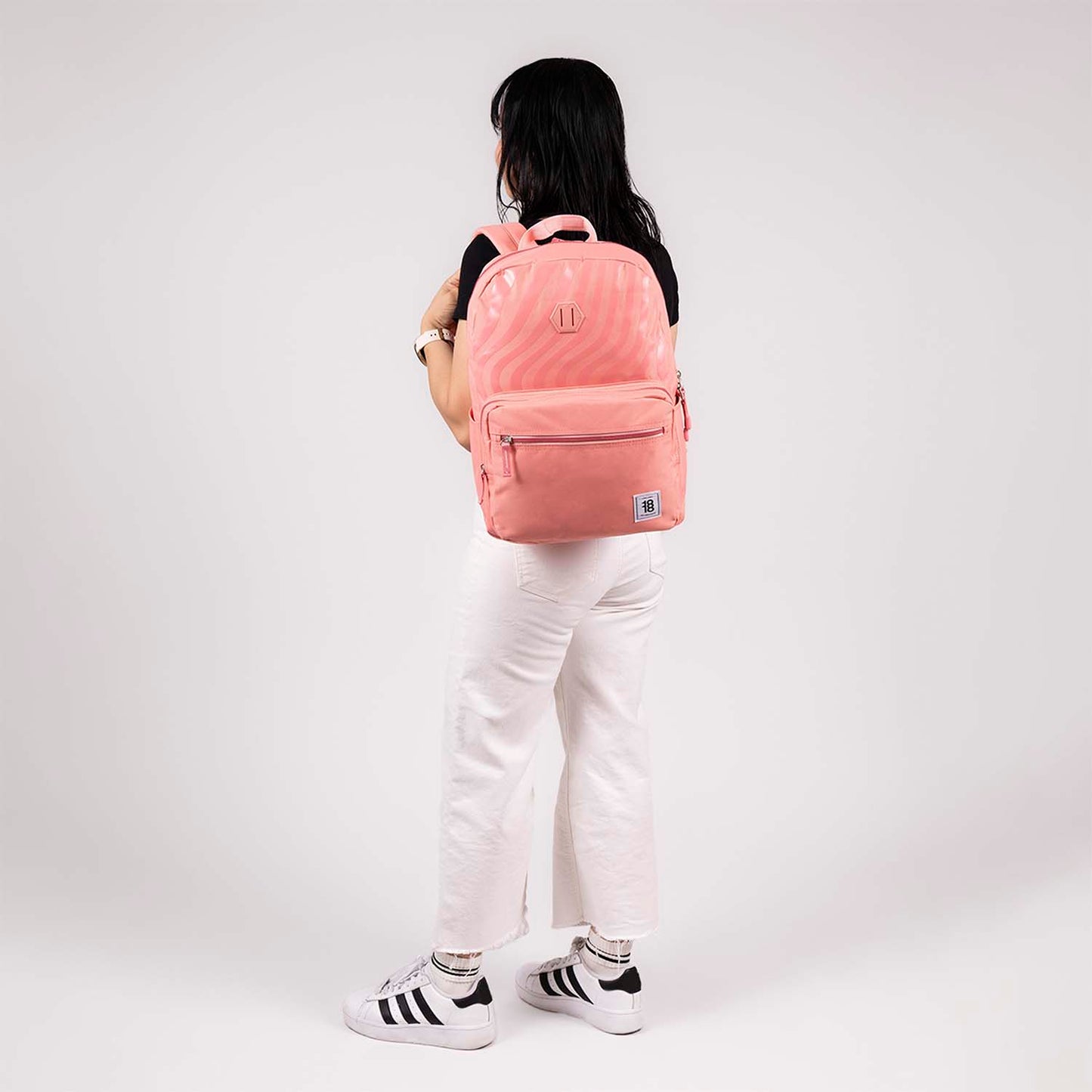 Mochila Chenson 1818 modelo SALM color rosa durazno