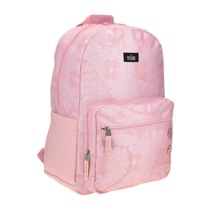 Mochila Chenson 1818 Disney Villanas modelo LELLERED color rosa