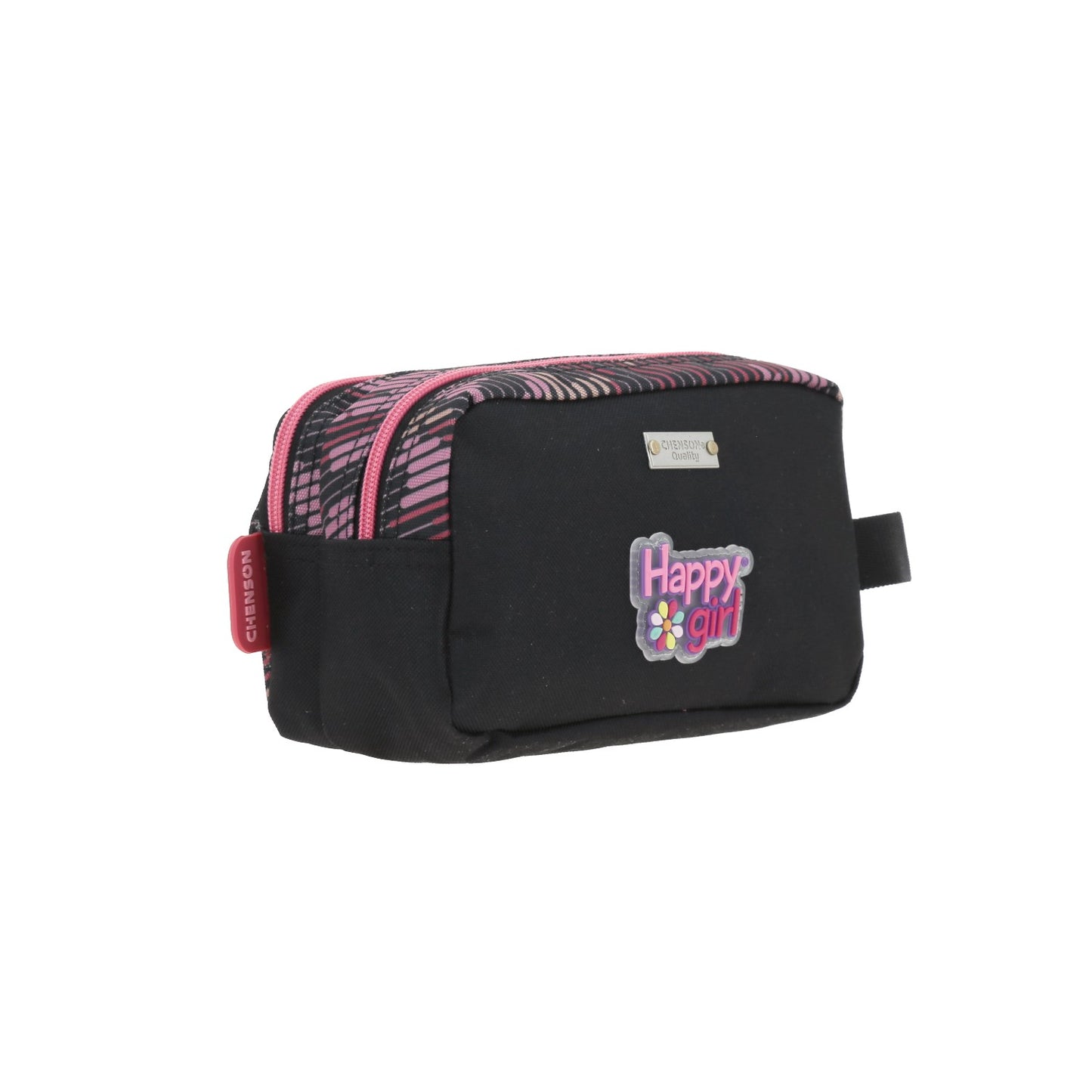 Lapicera Chenson Happy Girl modelo BESY color rosa con negro