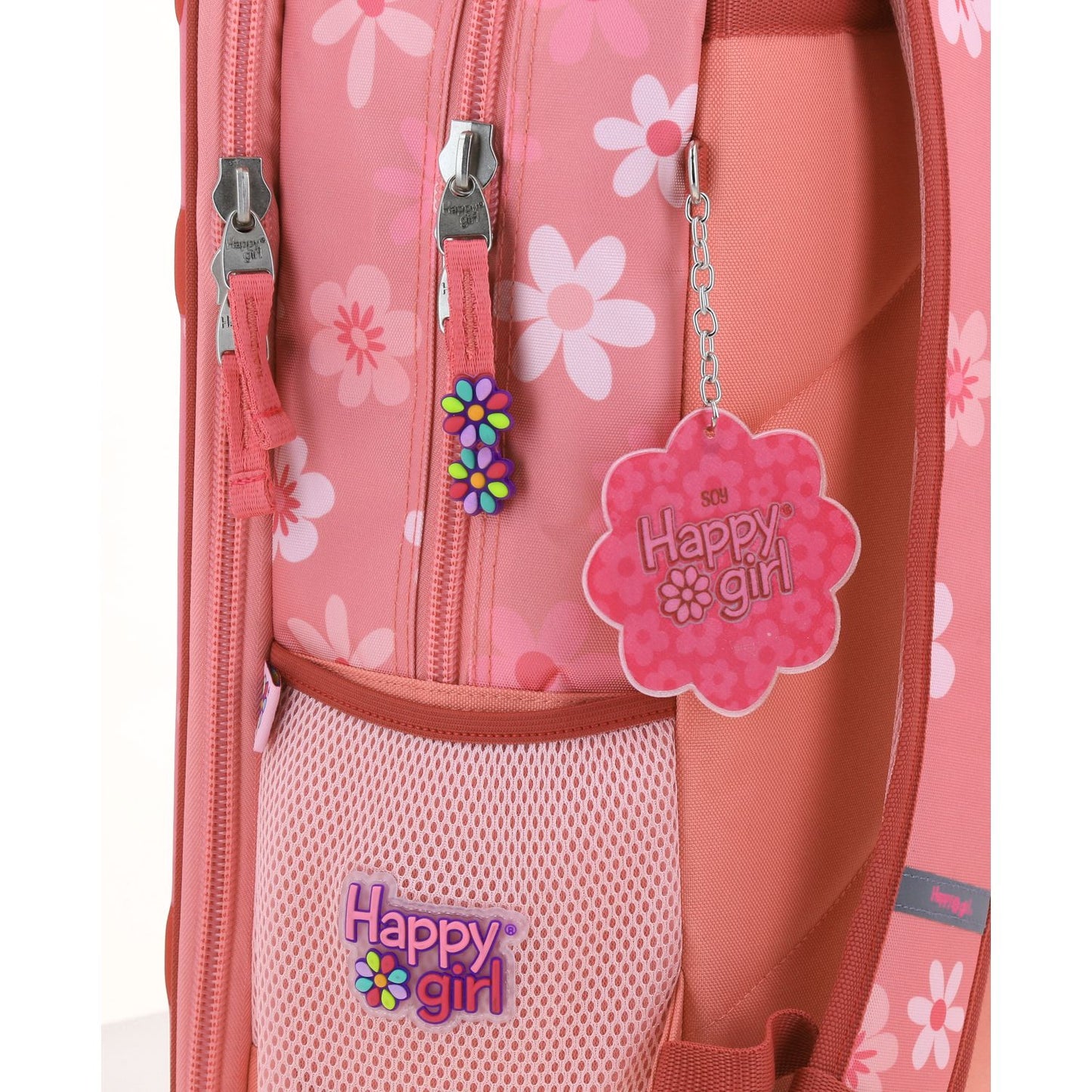 Mochila Chenson Happy Girl modelo YORN color rosa