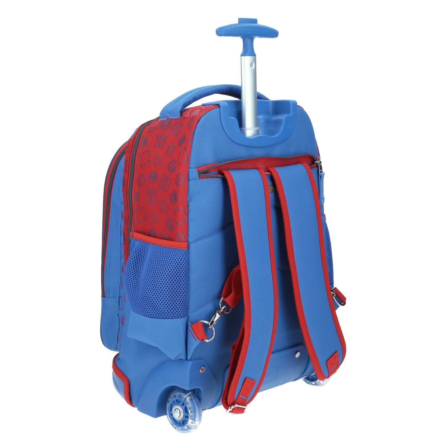 Mochila Chenson Super Mario Bros modelo CAPRI con RUEDAS